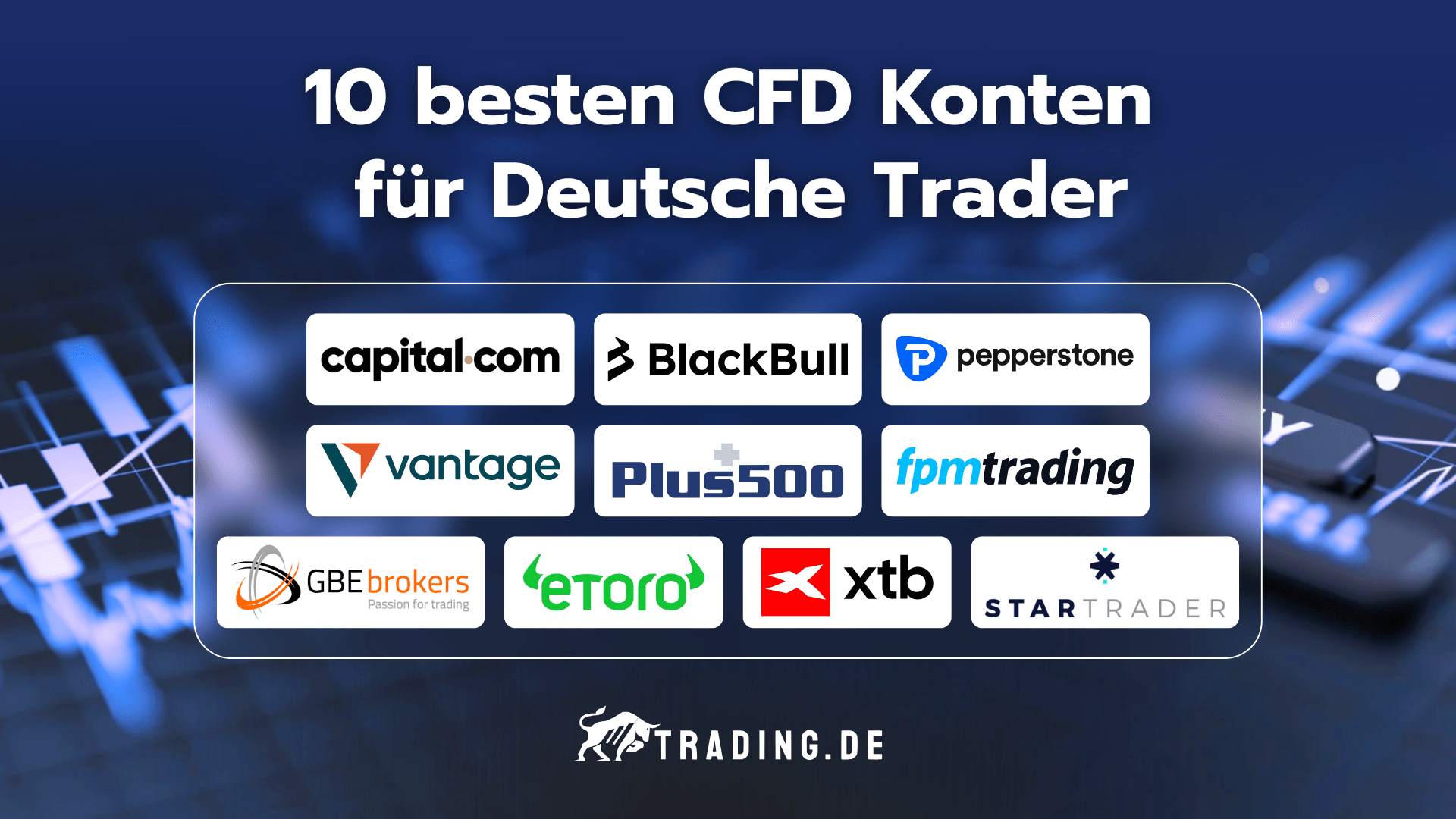 Die 10 besten CFD Konten für Deutsche Trader im Vergleich