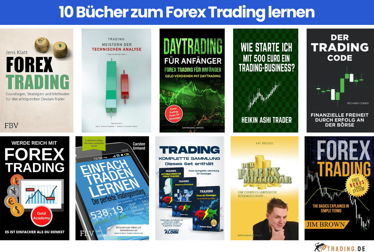 10 Bücher zum Forex Trading lernen