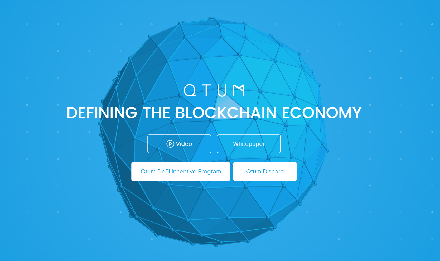 QTUM Webseiten Bild