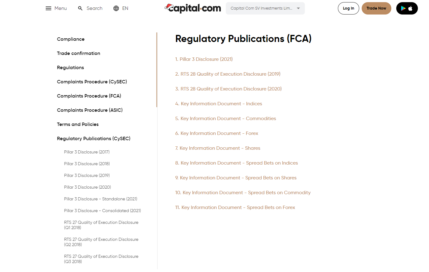 Die Regulation von Capital.com