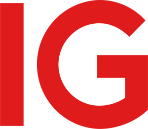 Das offizielle Logo von CFD Broker IG