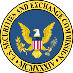 Das offizielle Logo der SEC - Securities and Exchange Commission