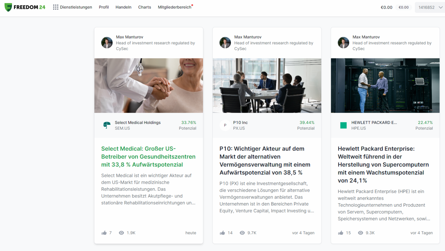 Freedom24 Erfahrungen (7 Bewertungen) Test von Tradern