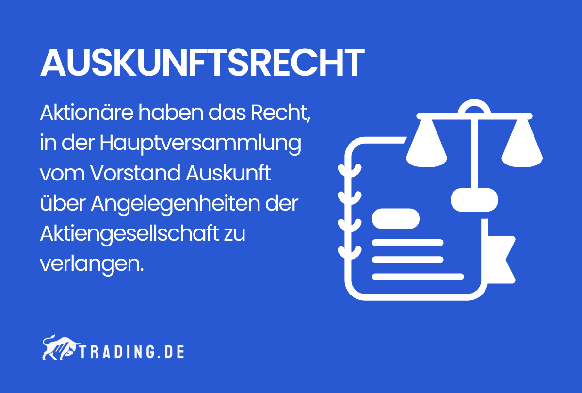 Auskunftsrecht Definition und Erklärung