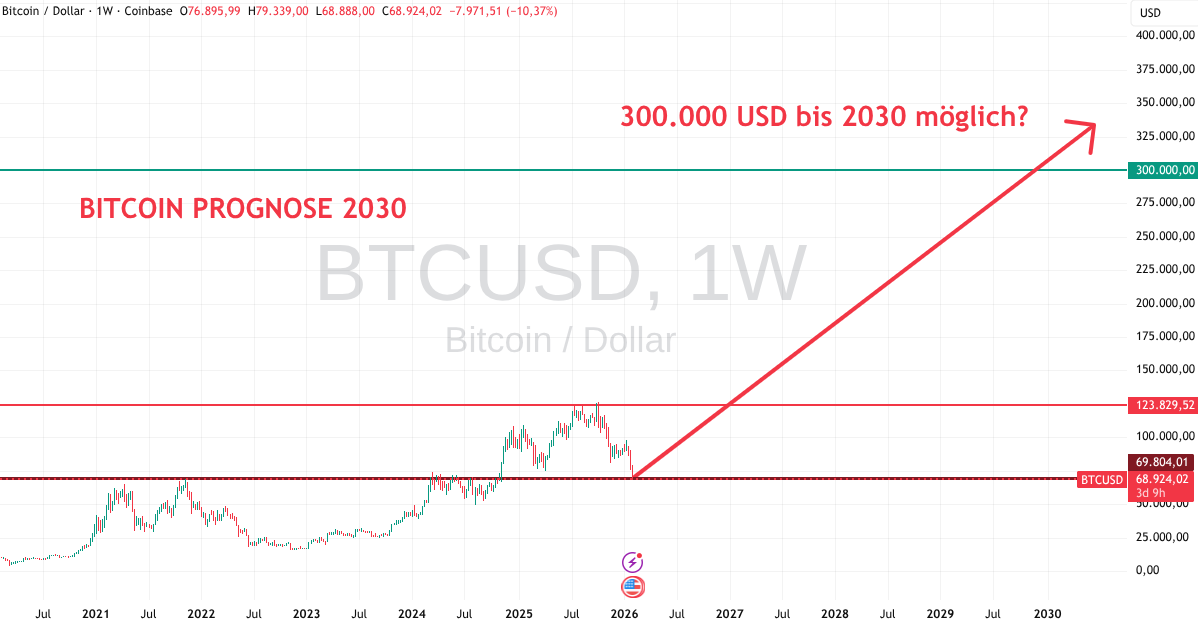 Bitcoin Prognose bis 2030