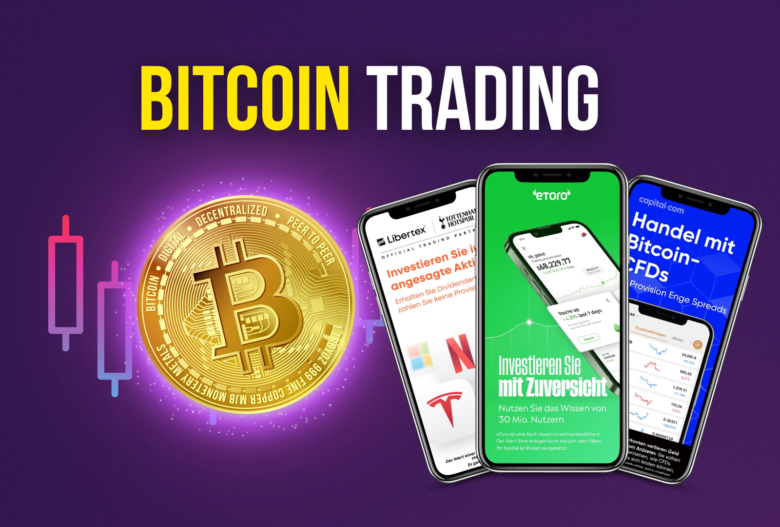 Bitcoin Trading Grafik 