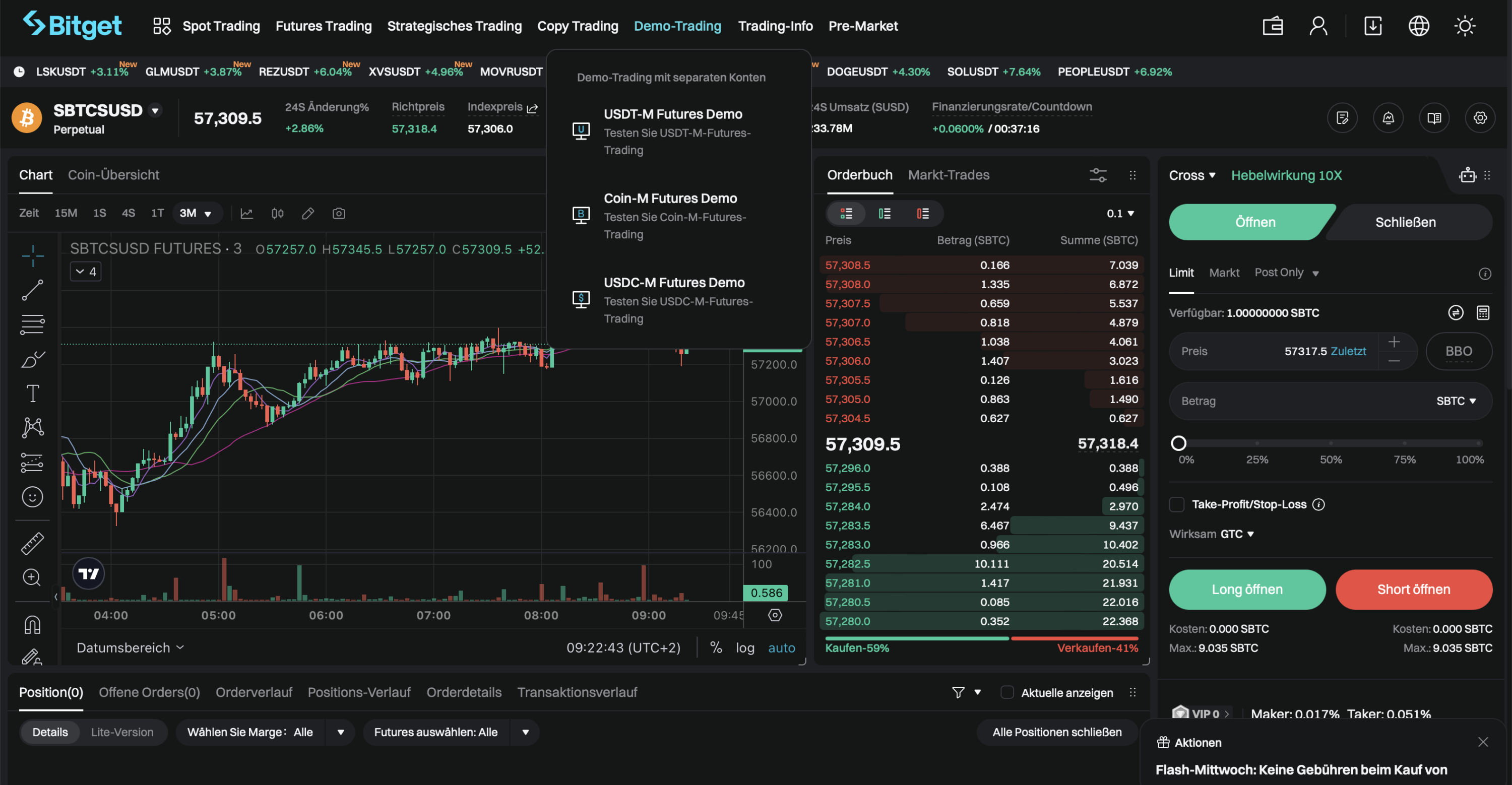 Bitget-Demo-Trading