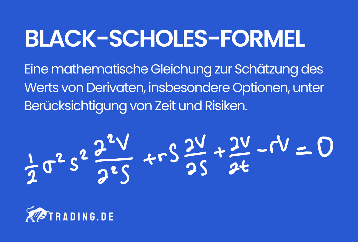 Black-Scholes-Formel Definition und Erklärung