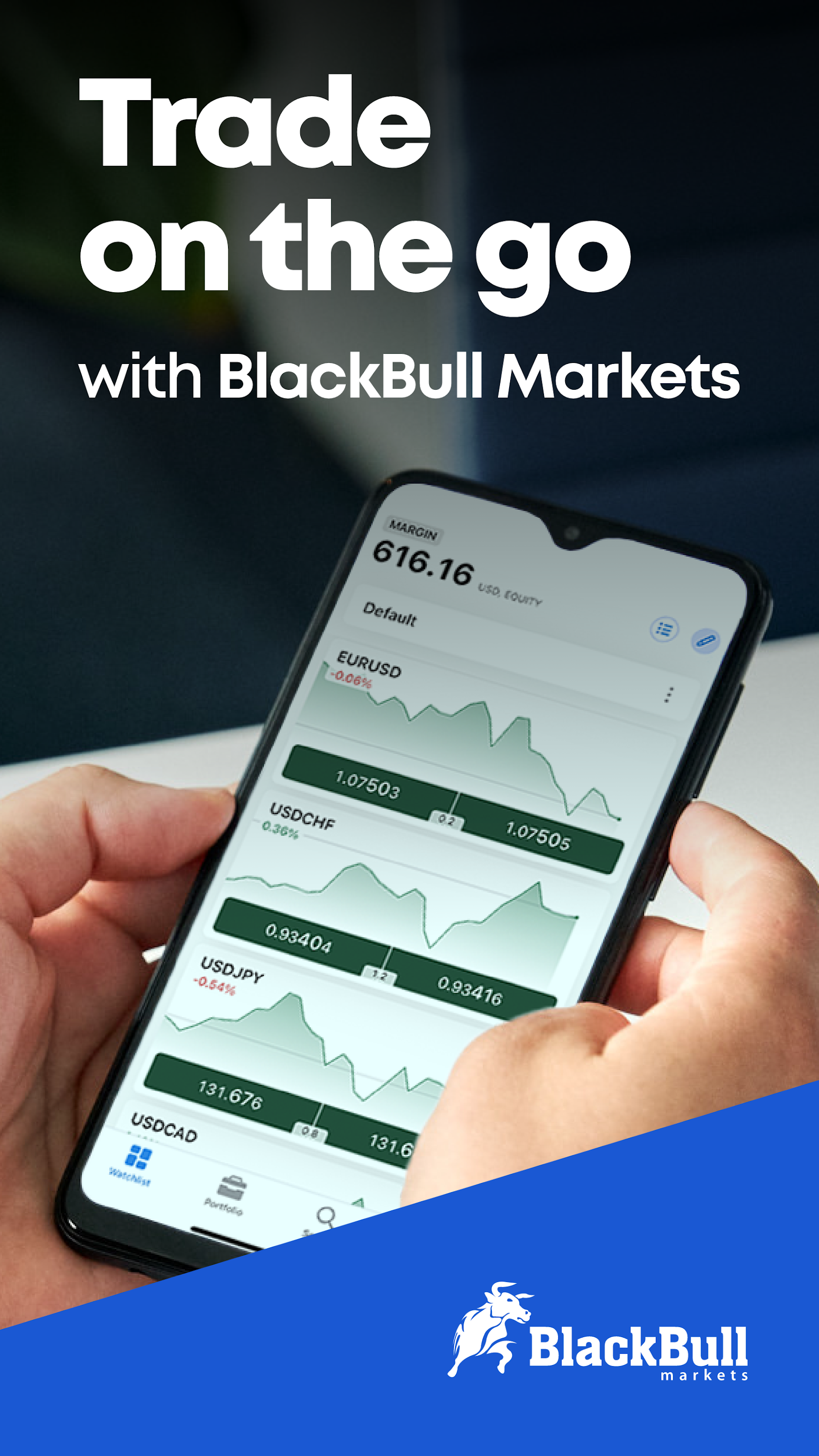 BlackBull App Visual