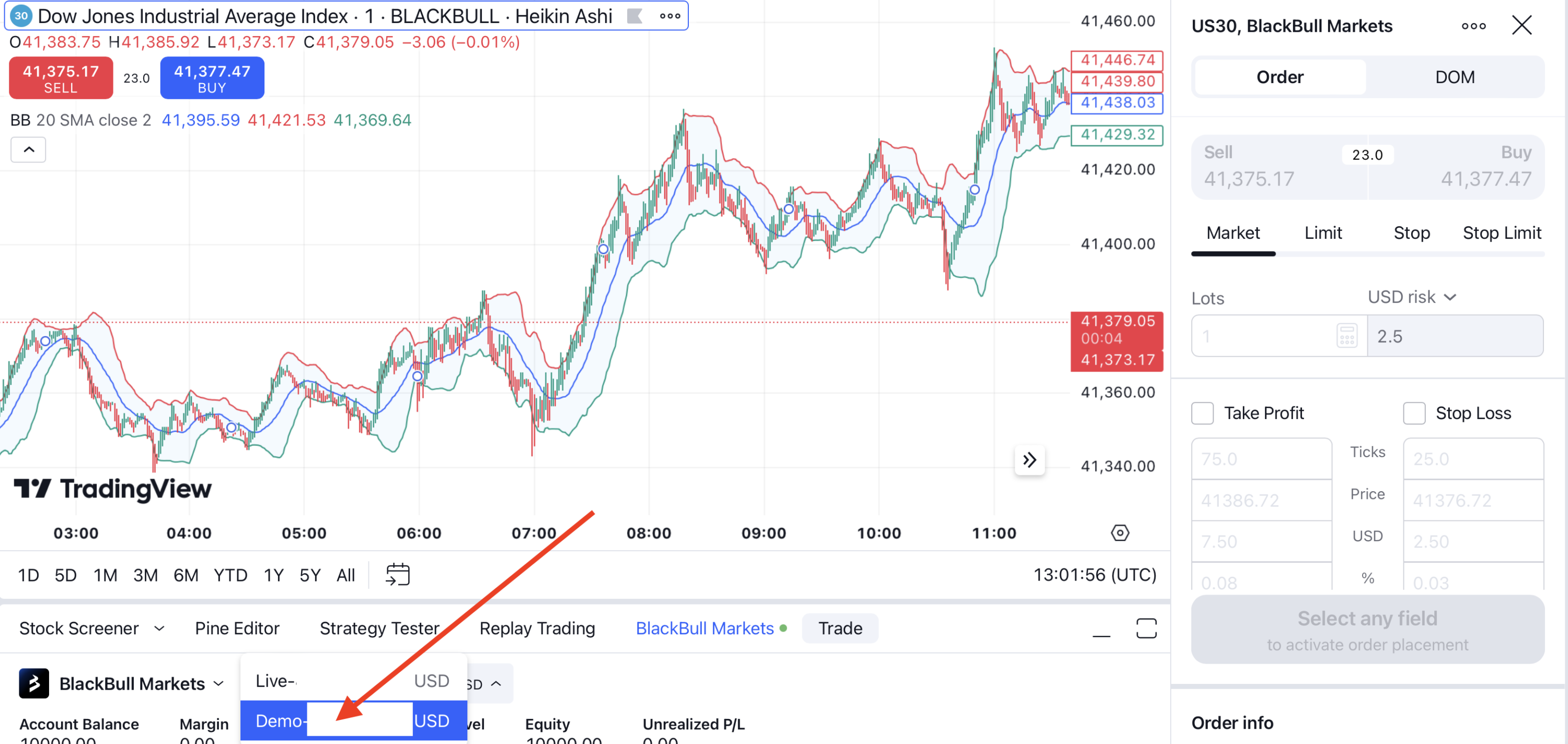 CFD Trading Demokonto