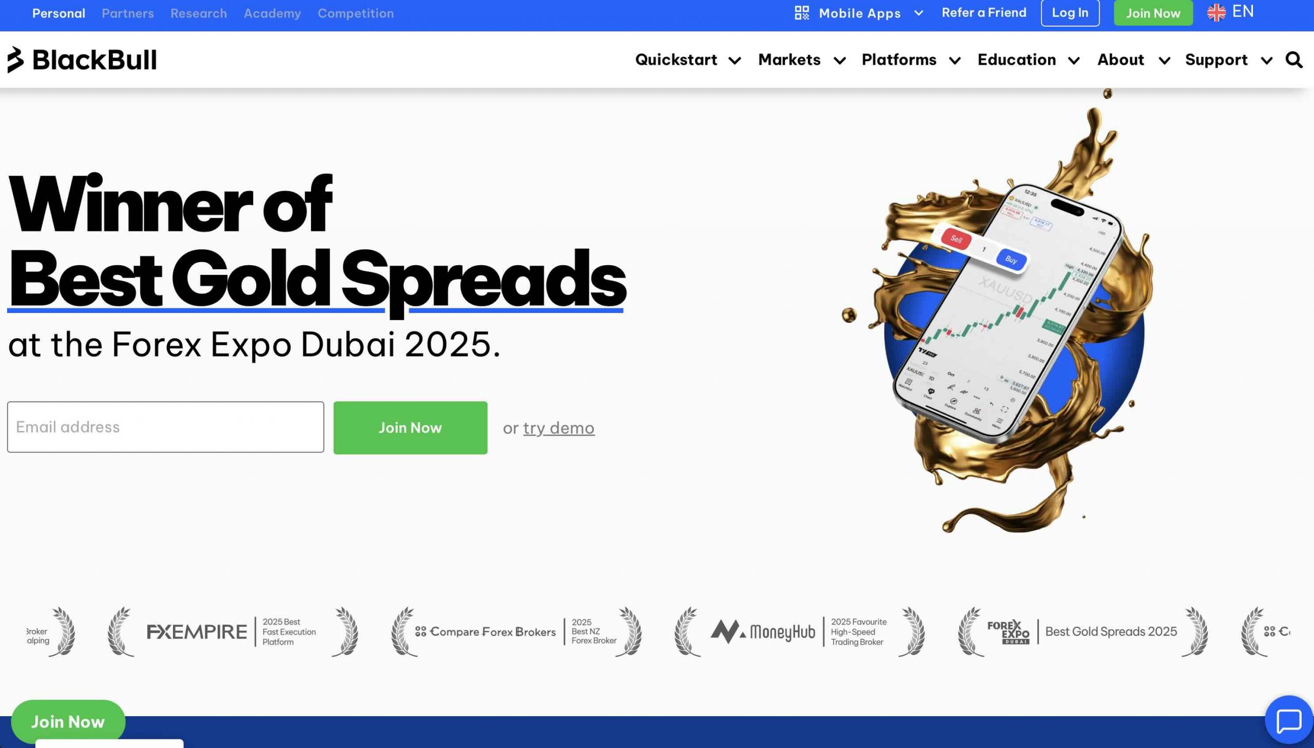 BlackBull Markets Startseite