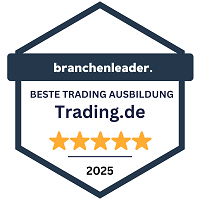 Auszeichnung zur besten Trading Ausbildung für Trading.de von Branchenleader