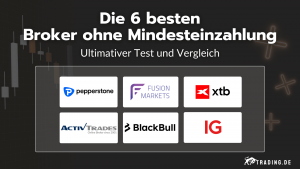 Broker ohne Mindesteinzahlung