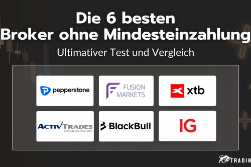 Broker ohne Mindesteinzahlung