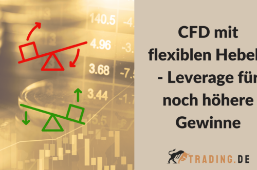CFD mit flexiblen Hebeln - Leverage für noch höhere Gewinne