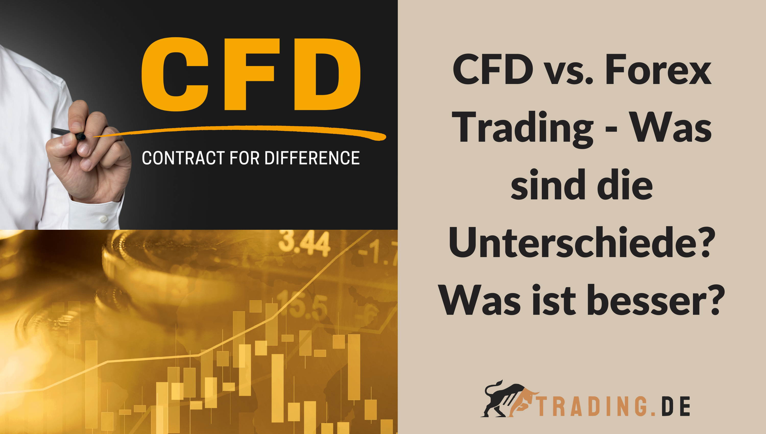 CFD vs. Forex Trading - Was sind die Unterschiede? Was ist besser?