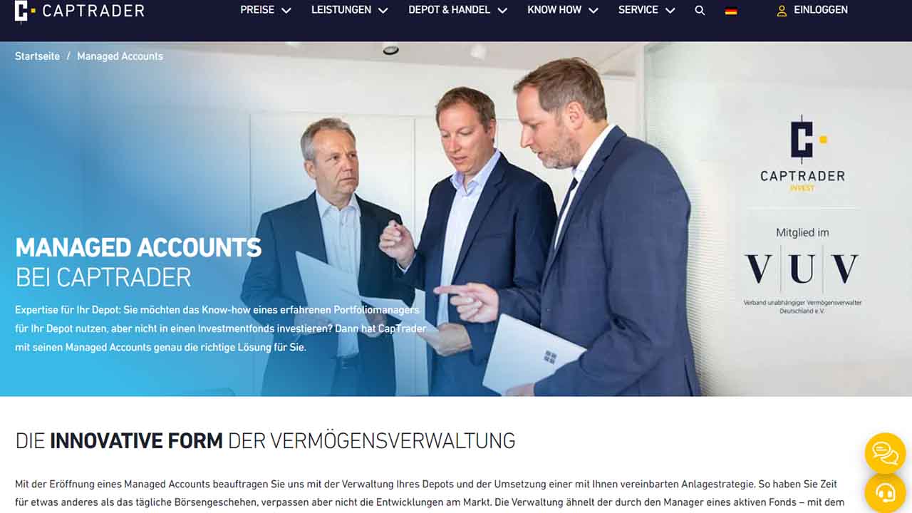 CapTrader Managed Accounts