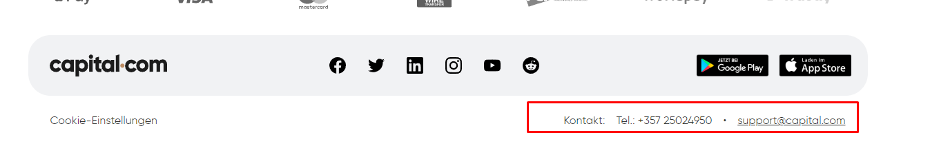 Capital.com Kundensupport