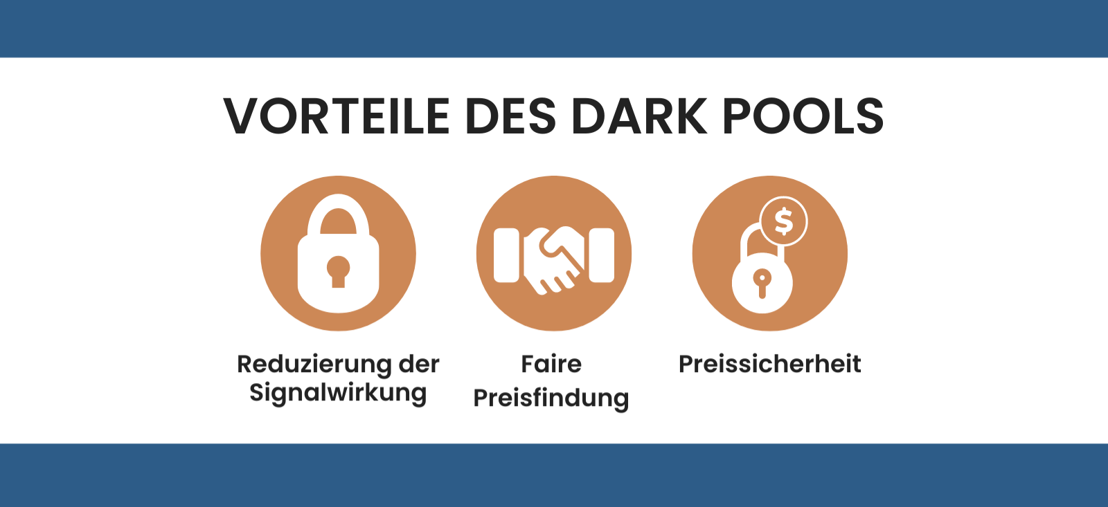 Dark Pool Vorteile