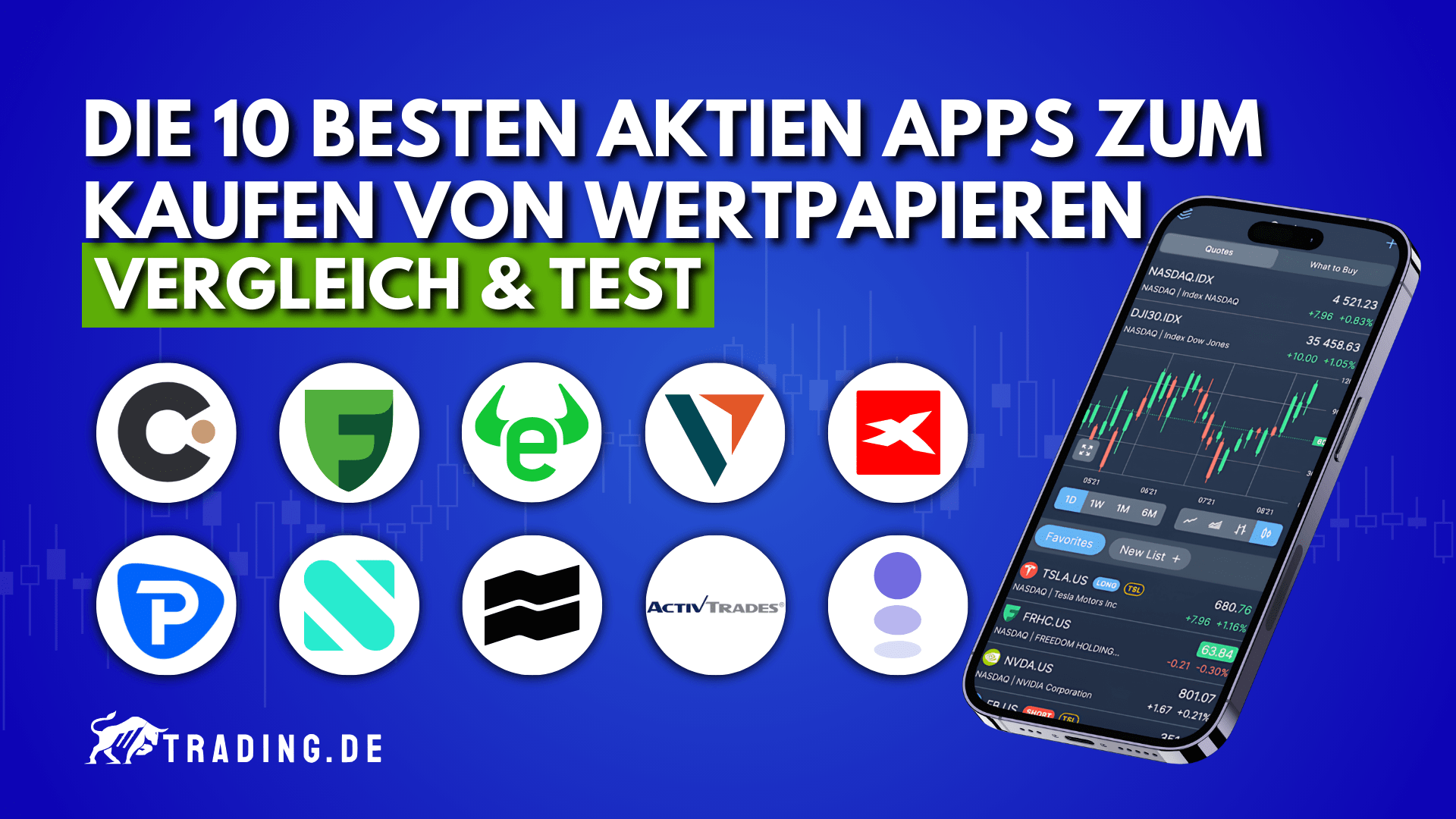 Die 10 besten Aktien Apps zum Kaufen von Wertpapieren