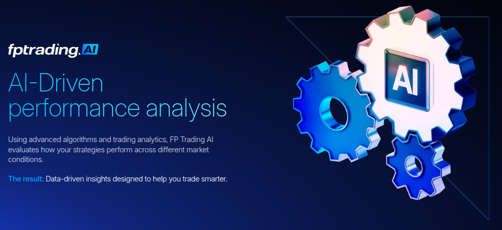 Werbung für die AI Lösungen von FP Trading