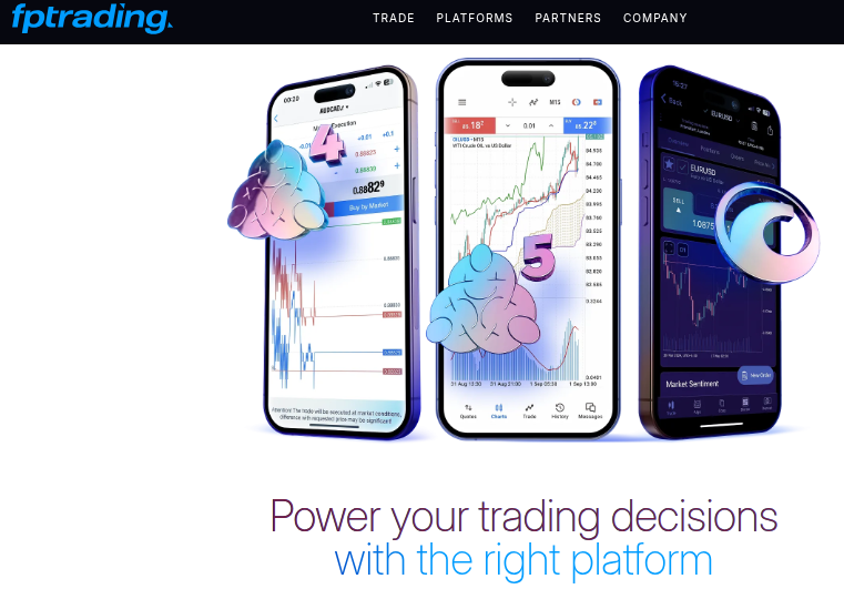 FP Trading Auswahl an Demo Apps