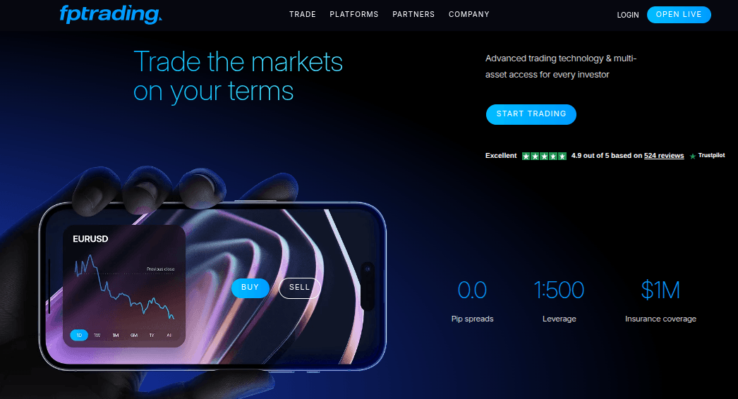 FP Trading Leerverkaufs Broker