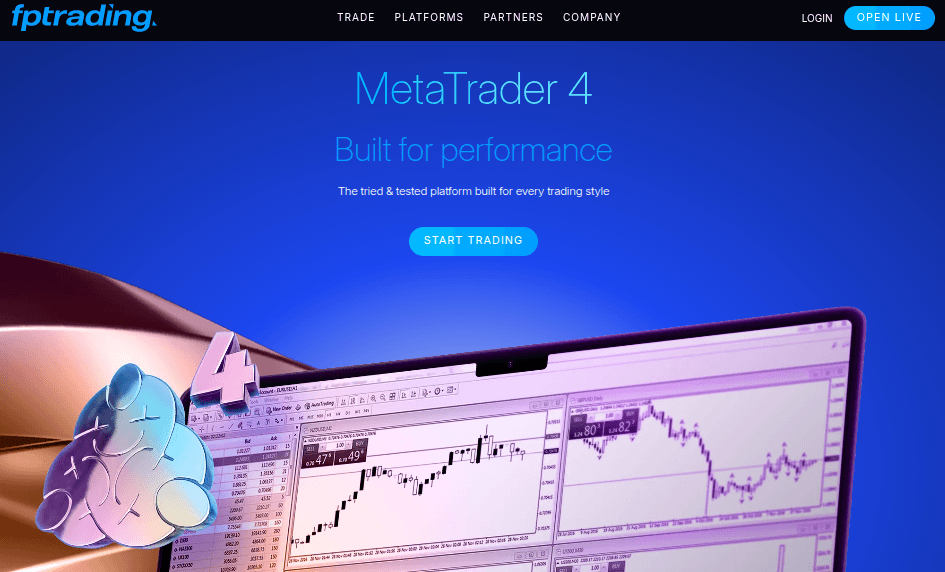 MT4 als Plattform bei FP Trading