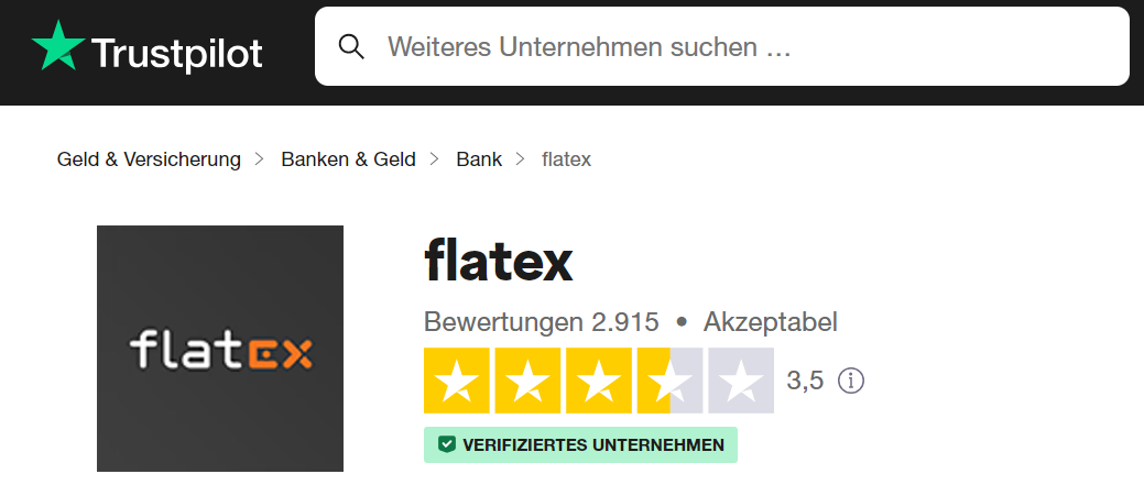 Flatex Trustpilot Bewertungen