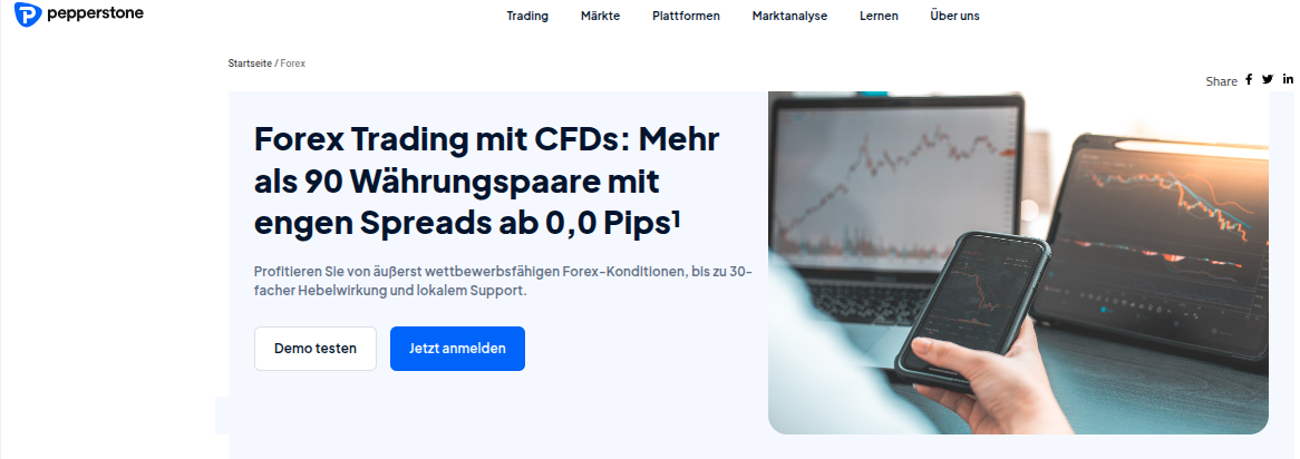 Forex Broker Pepperstone