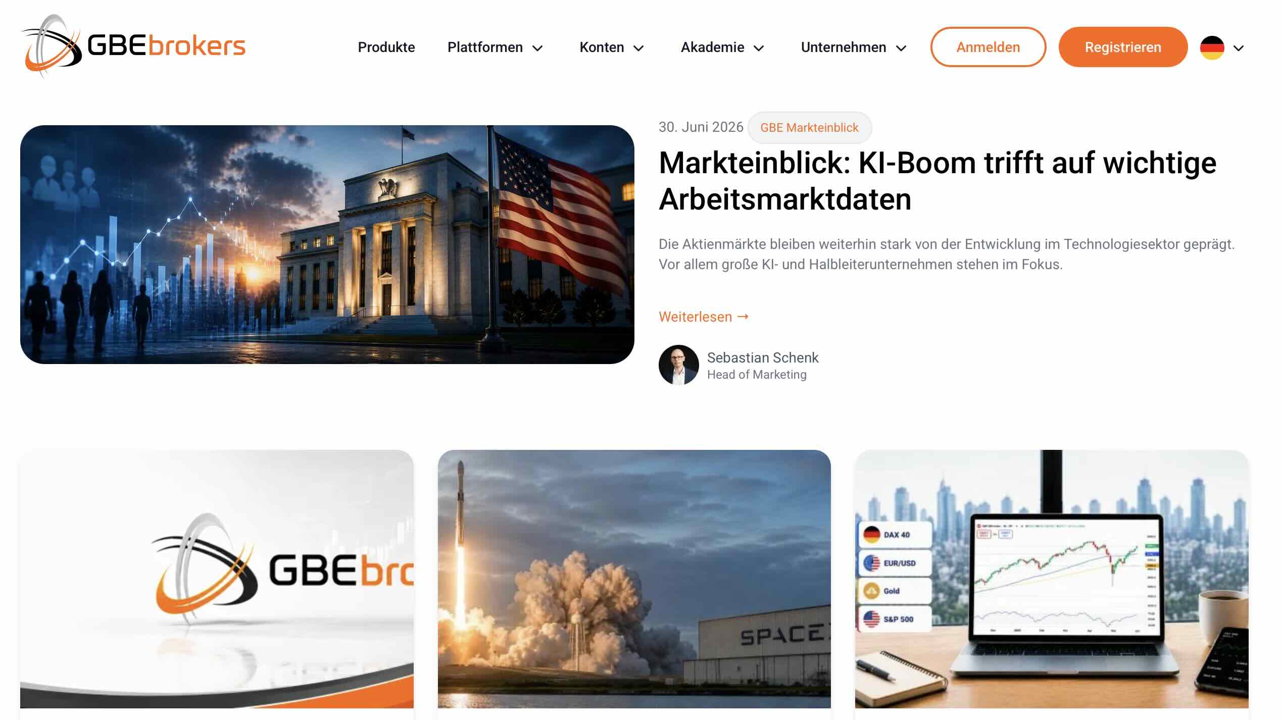GBE Brokers Weiterbildung