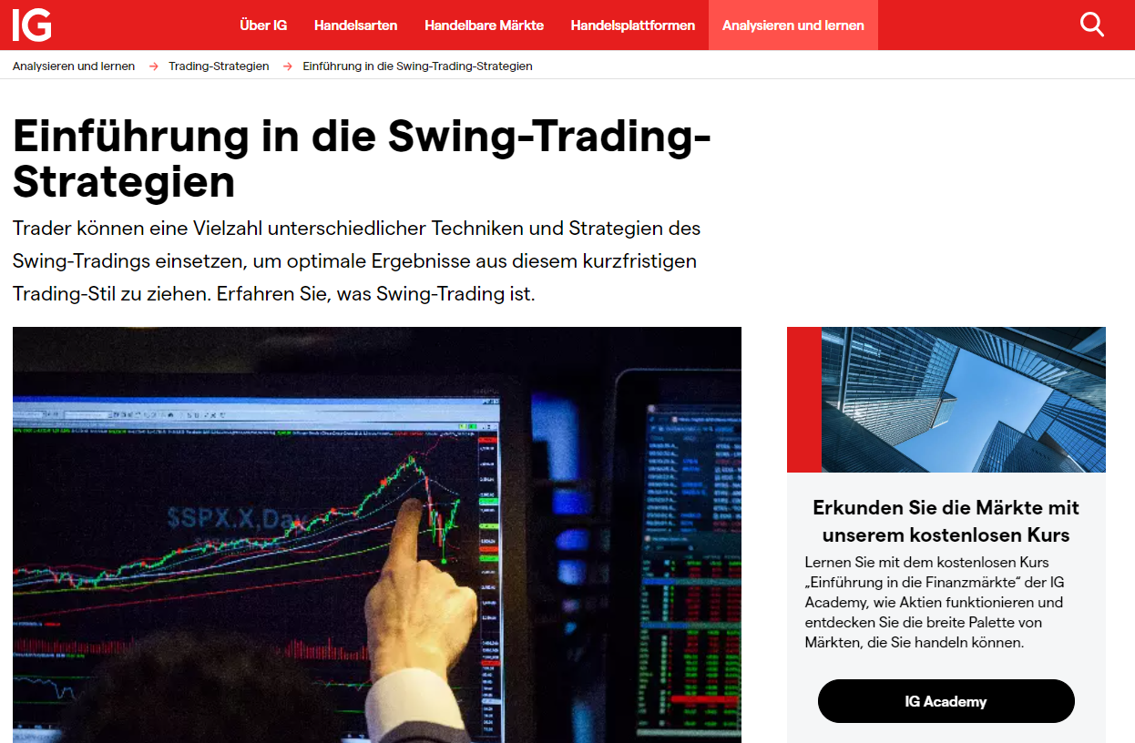 IG Swing Trading