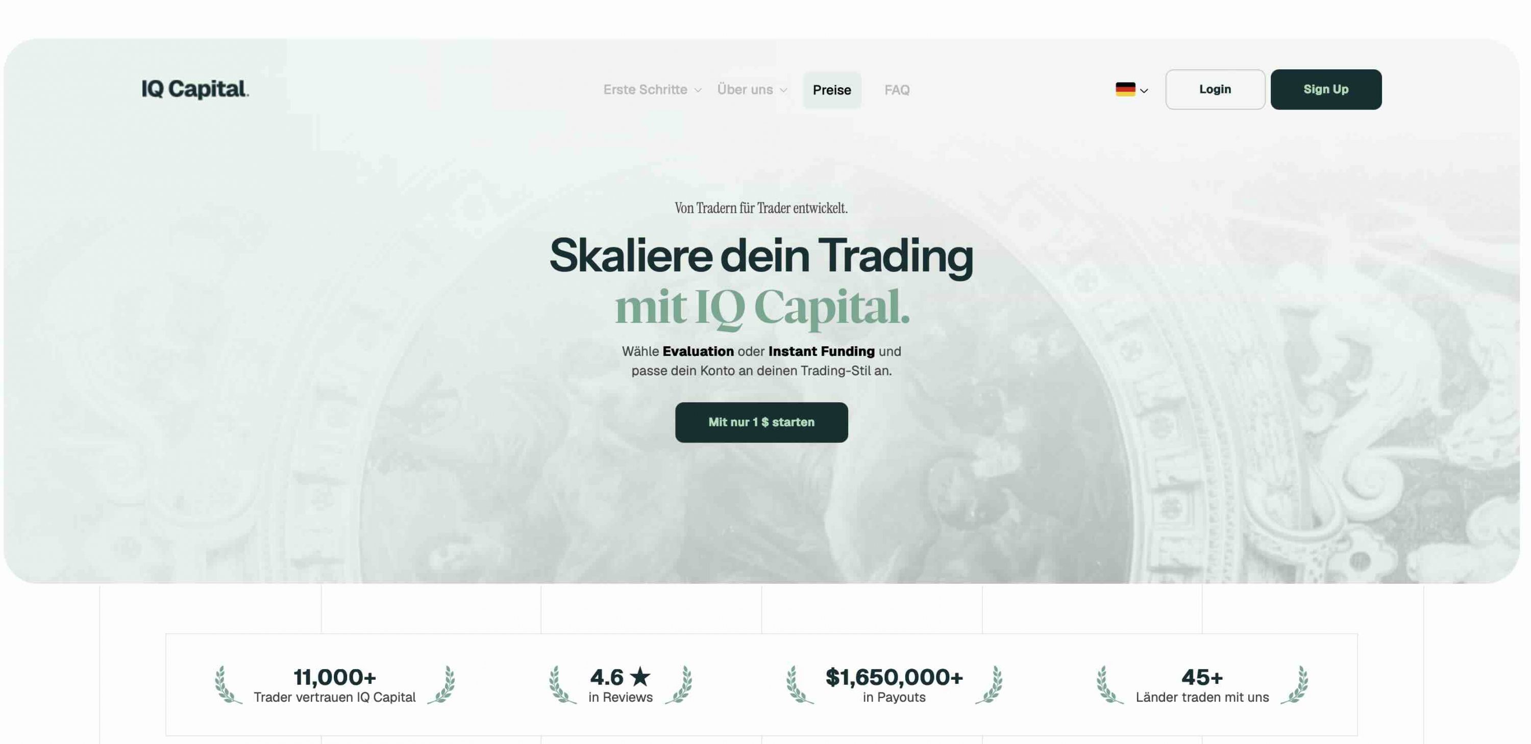 IQ Capital Startseite