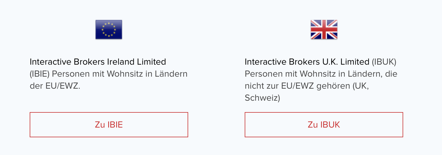 Europäische Regulierungen von Interactive Brokers
