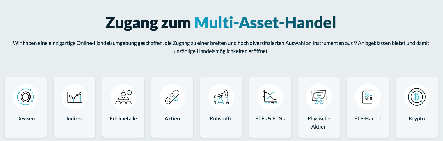 JFD Brokers Multi-Asset-Handel
