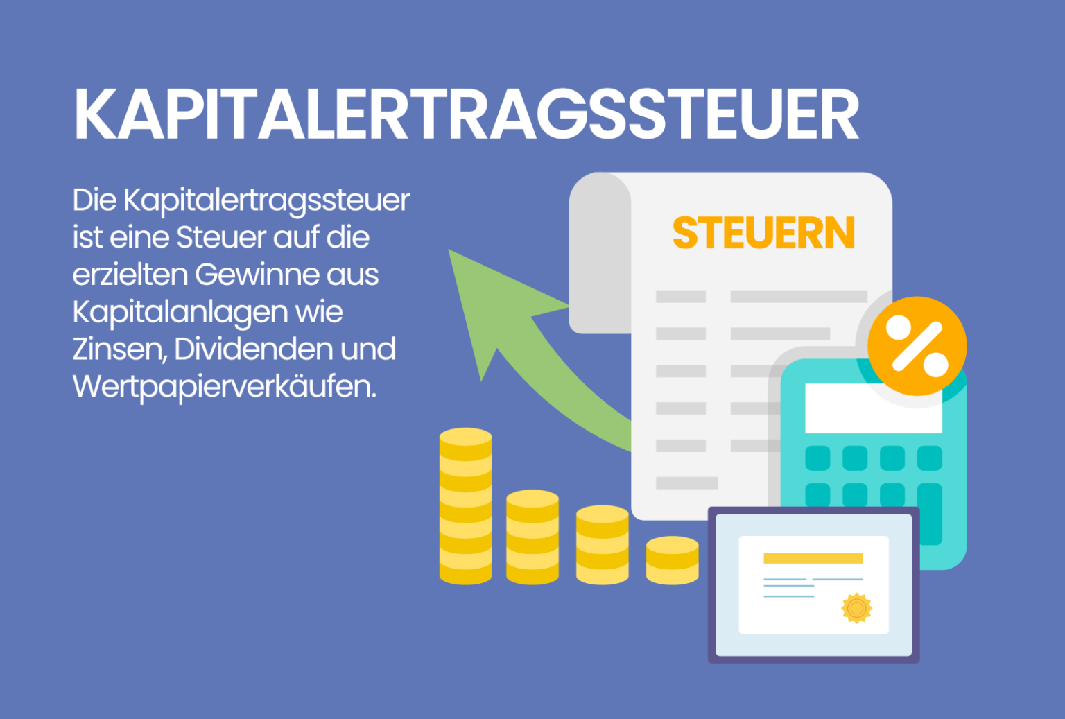 Kapitalertragssteuer ++ Definition & Beispiele Trading.de