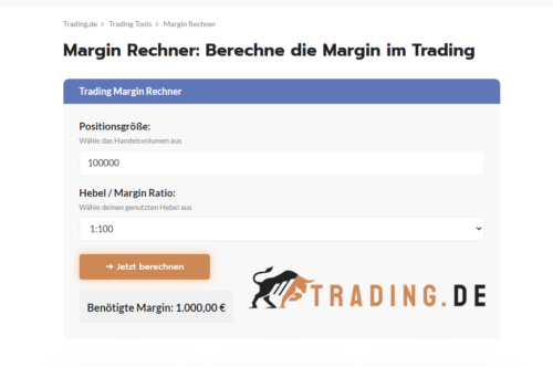 Margin Rechner Trading.de