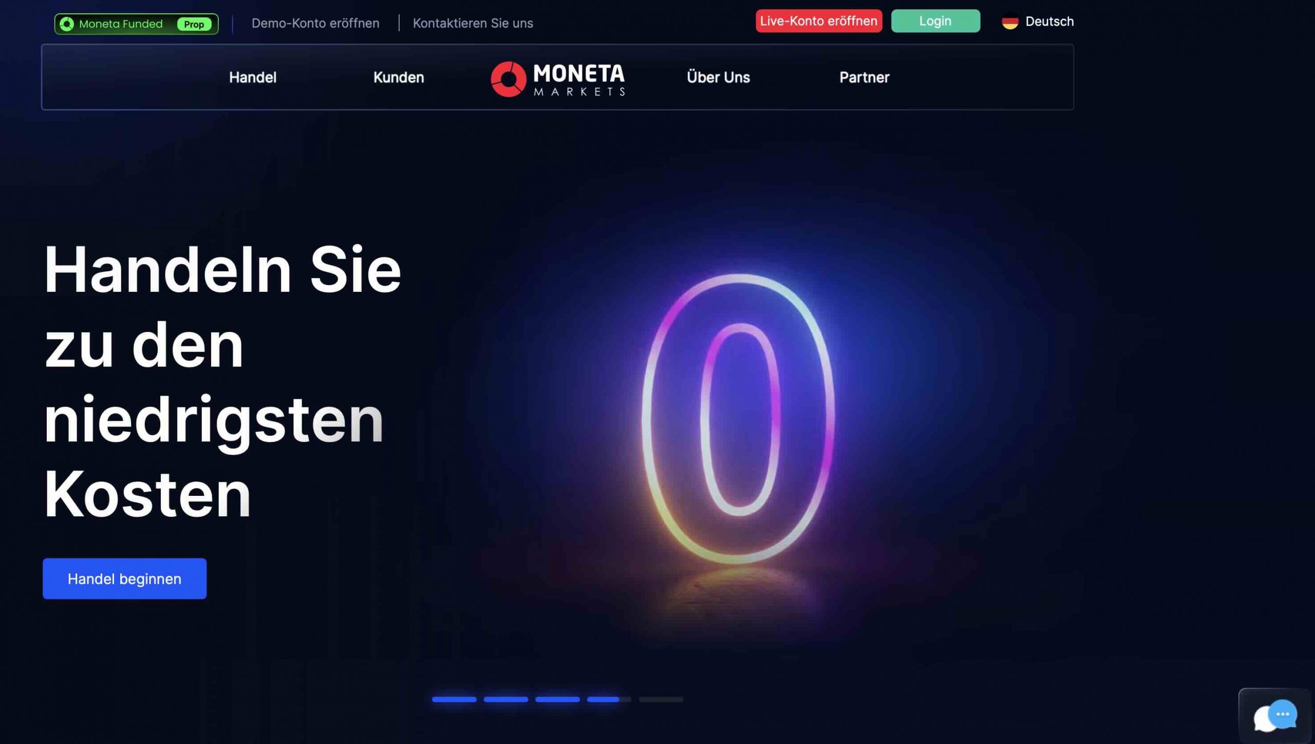 Moneta Markets Startseite