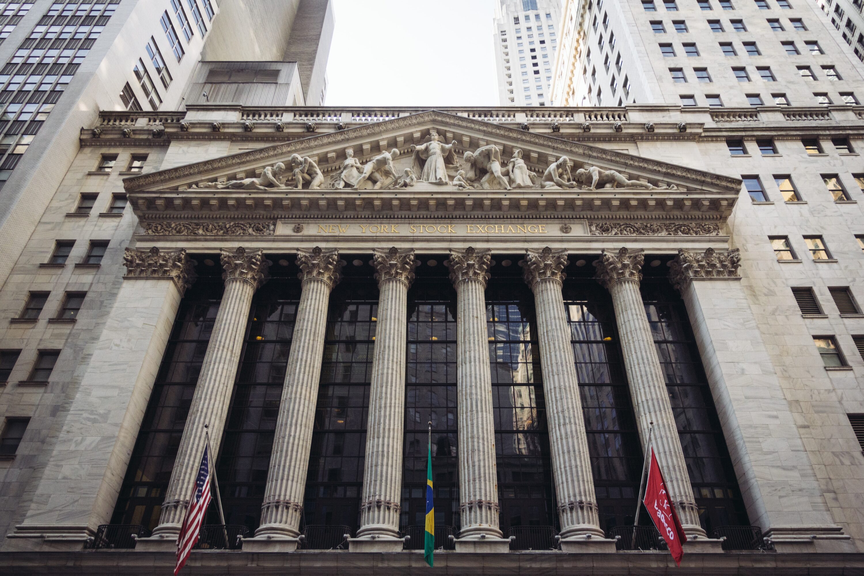 New York Stock Exchange Börse an der Wall Street