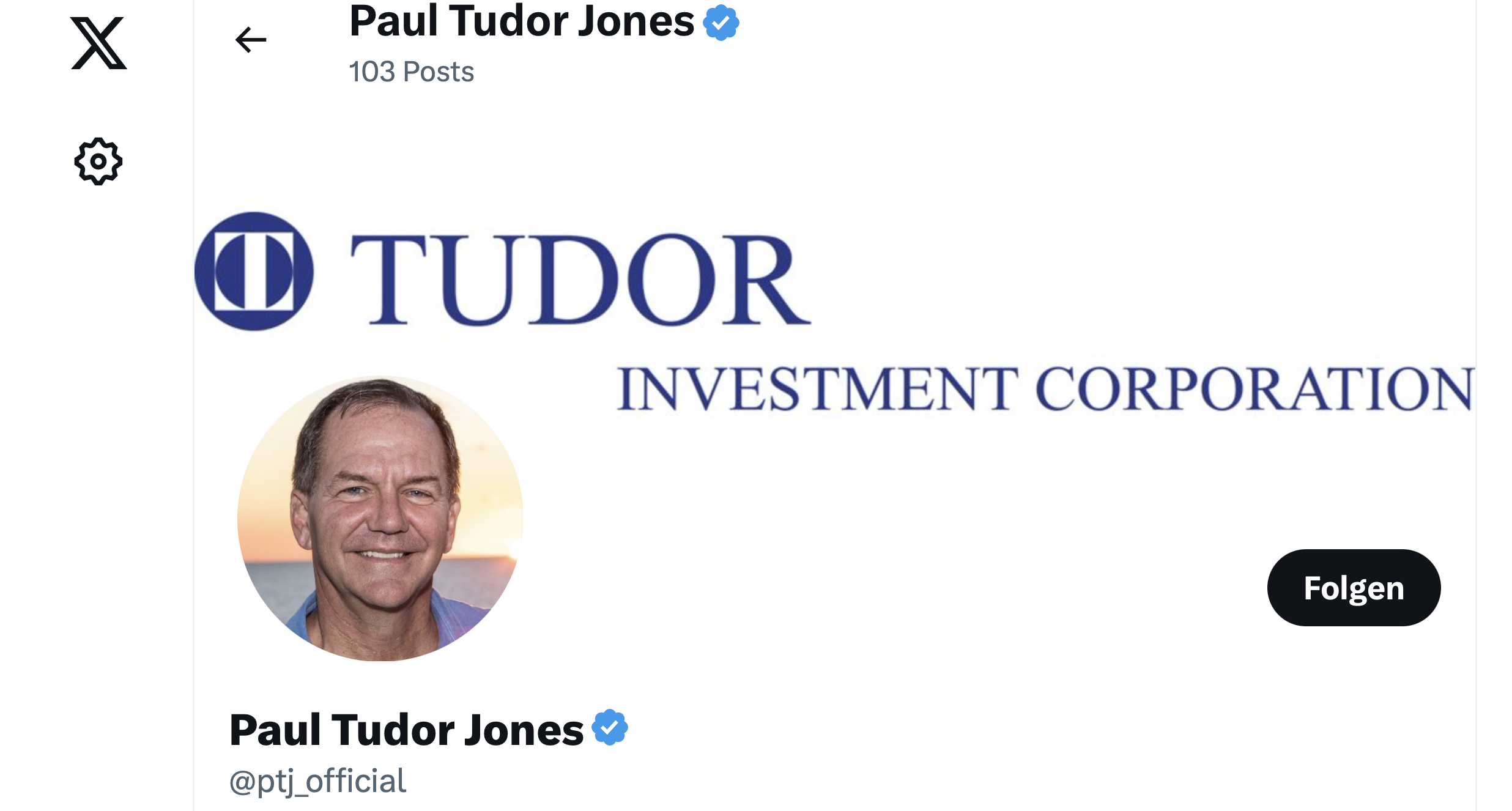 Paul Tudor Jones X