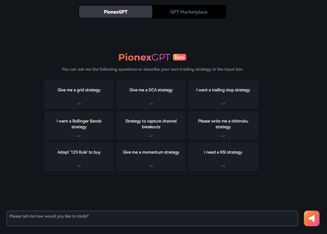 Pionex GPT Trading Bot