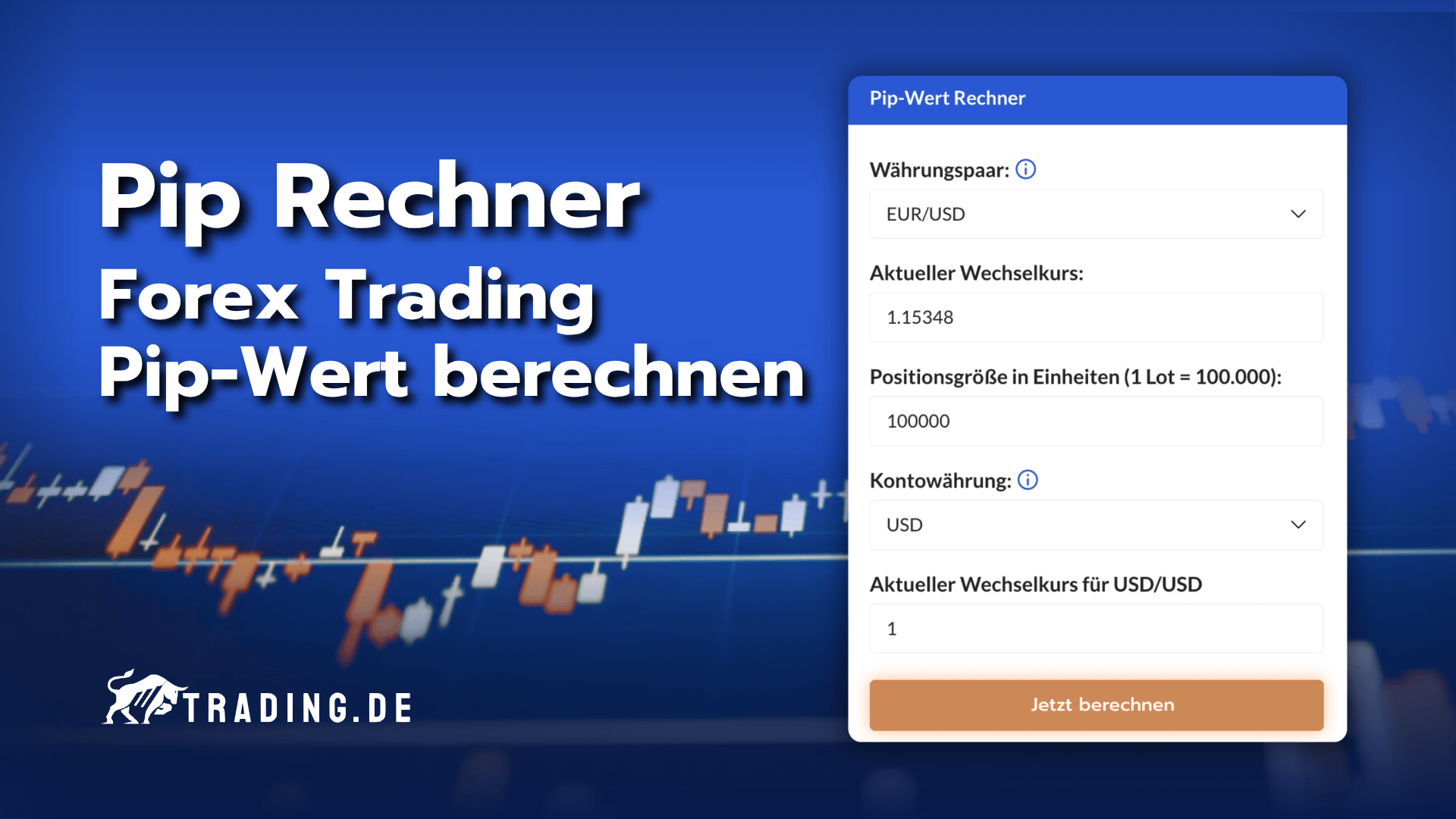Pip Rechner Forex Pip Wert berechnen