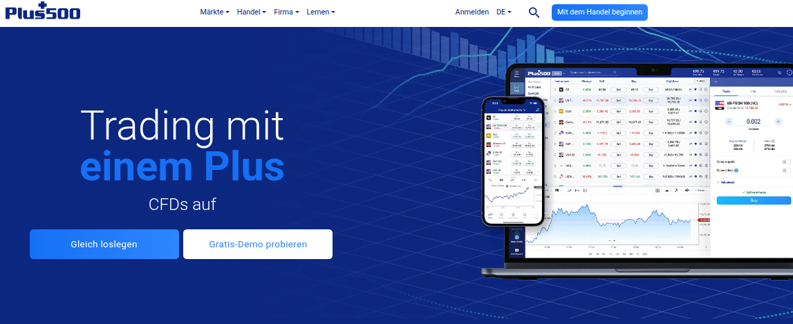 Plus500 Daytrading Broker