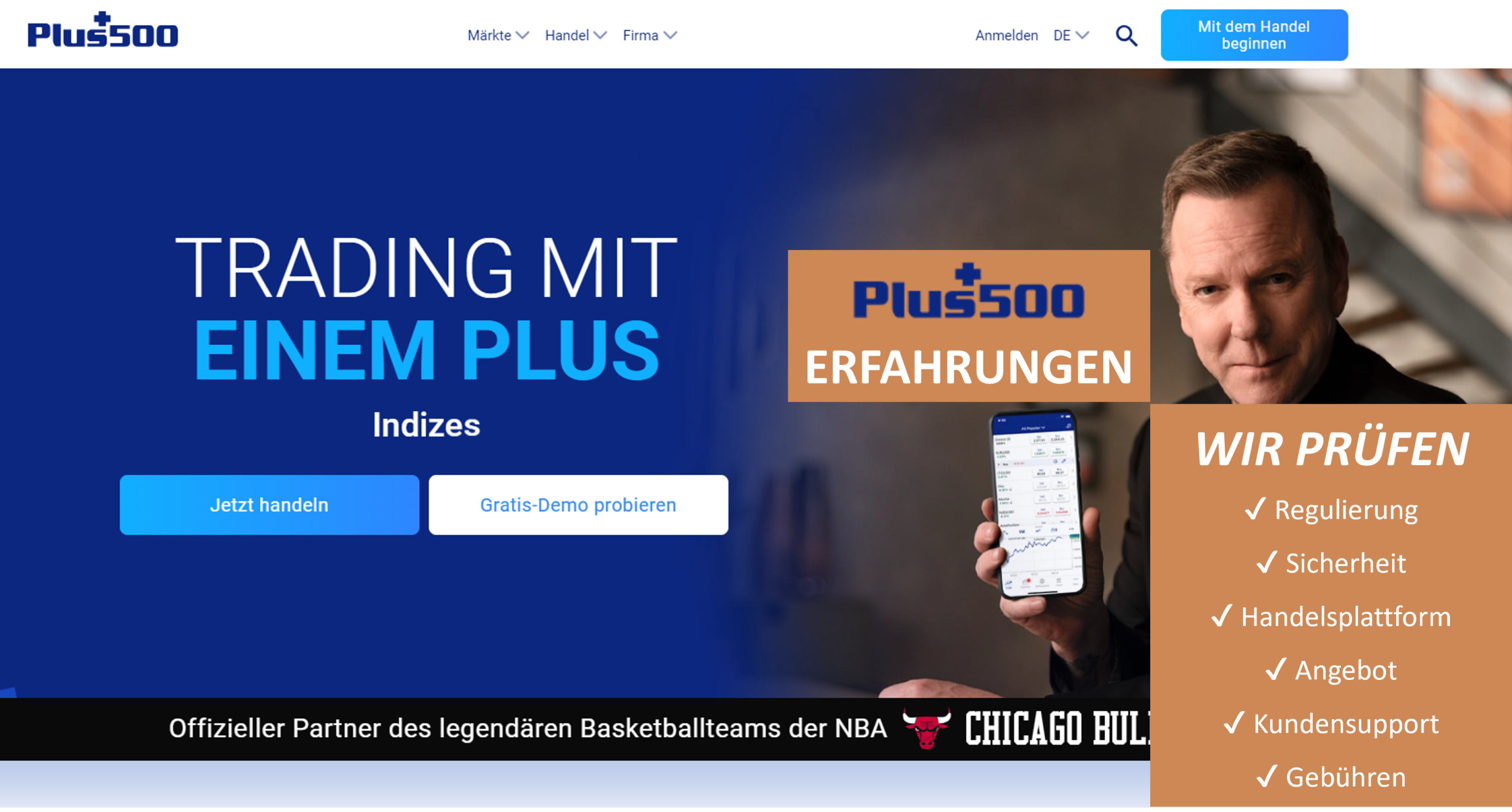 Welche Bank steckt hinter Plus500?