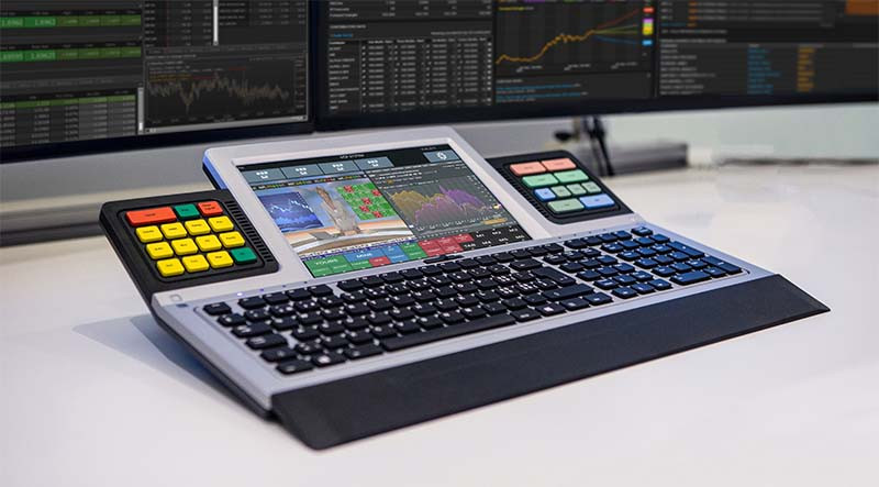 Professionelle Trading Tastatur