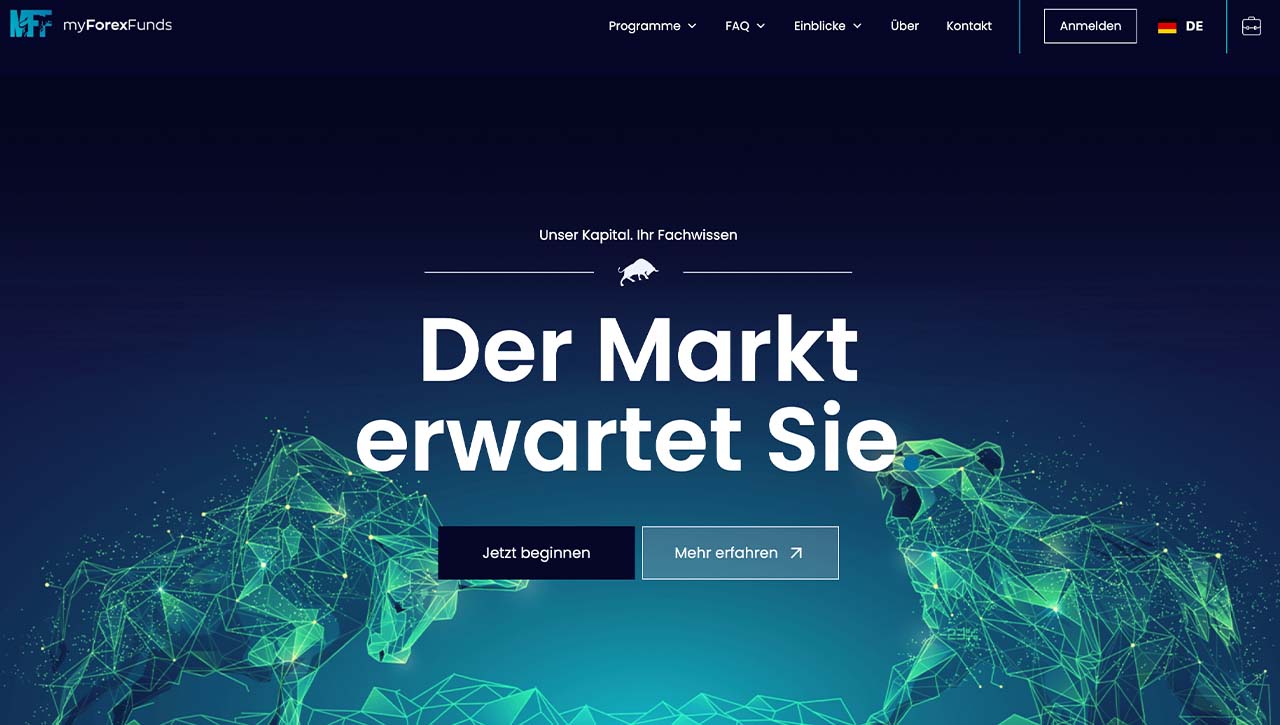 Prop Trading mit myForexFunds
