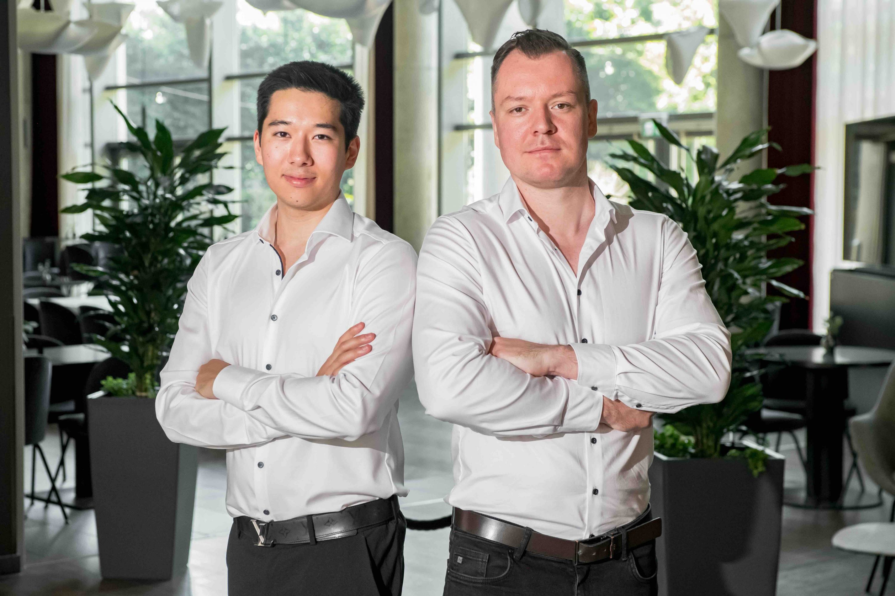 Referenten Andre Witzel und JT beim Trading.de Seminar