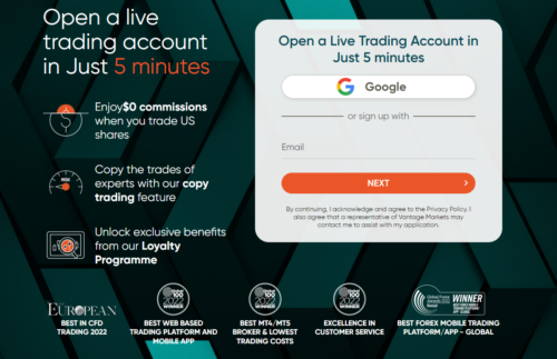 Vantage Broker Erfahrungen (6 Bewertungen): Testbericht