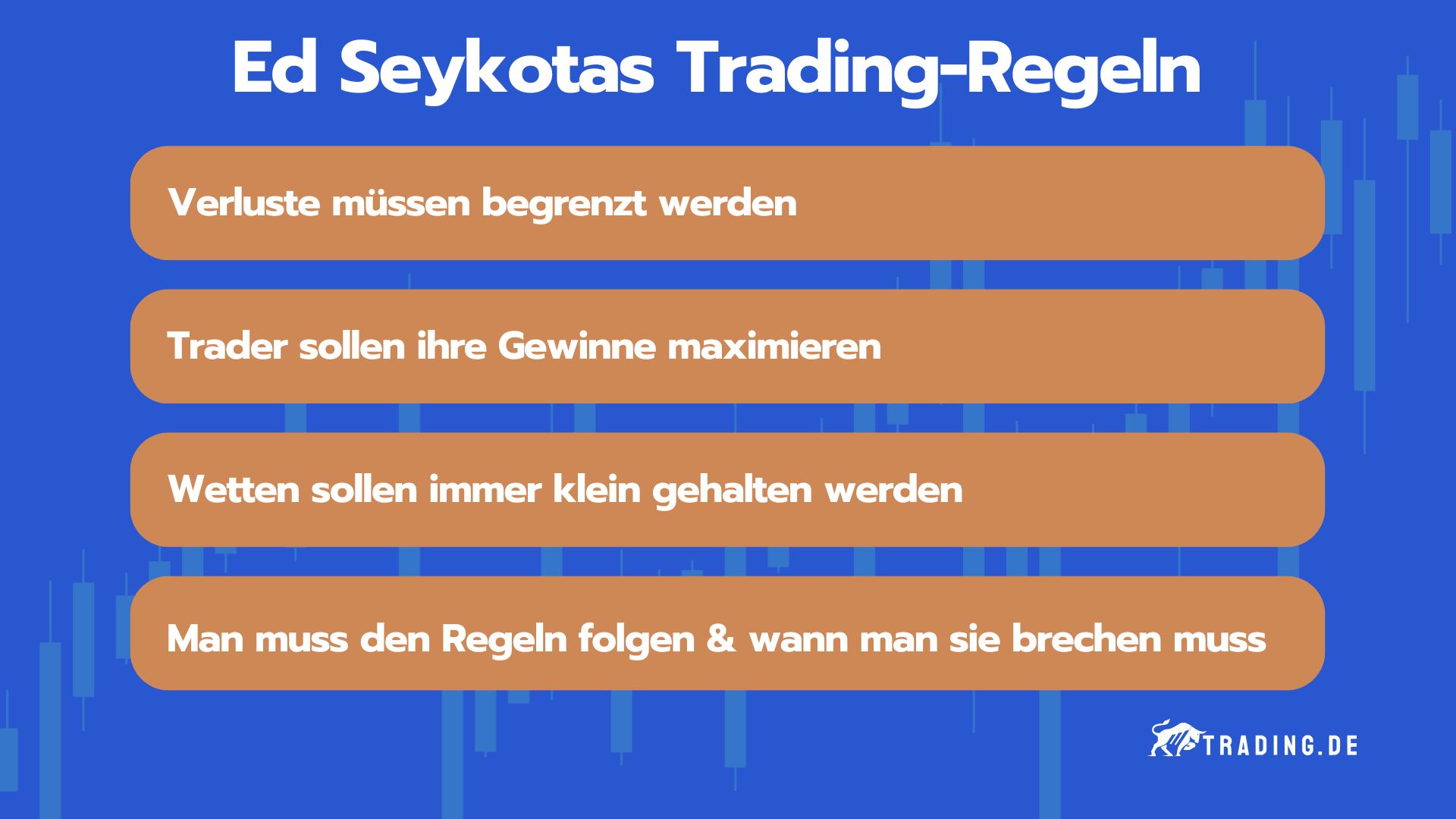 Ed Seykotas Trading Regeln