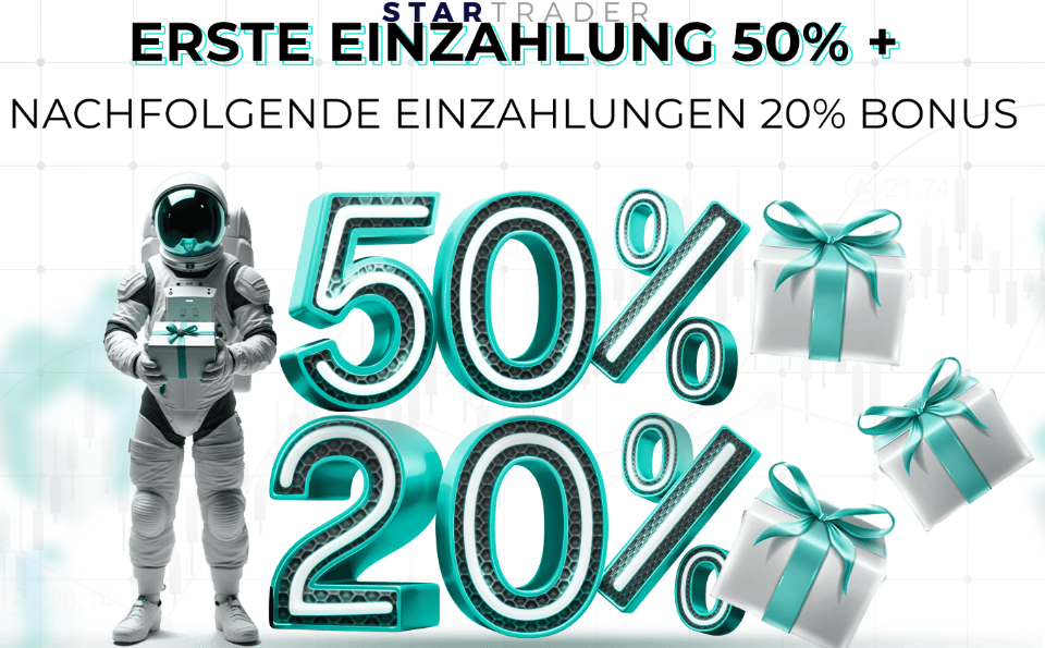 Einzahlungsbonus von Startrader